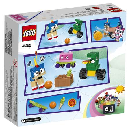 Конструктор LEGO Unikitty Велосипед принца Паппикорна блочный