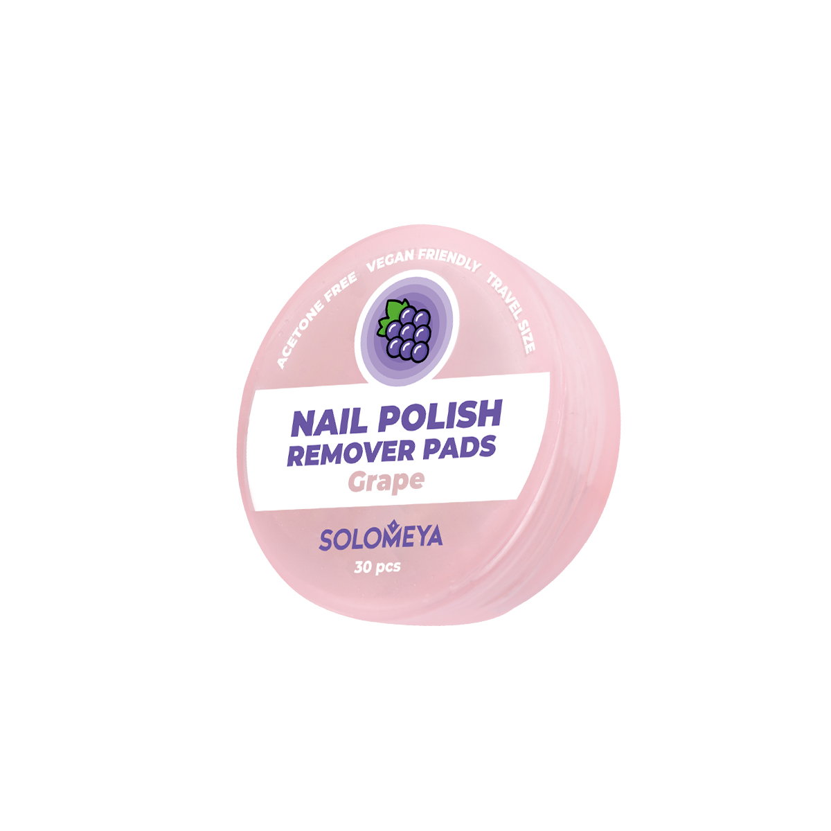 Салфетки для снятия лака SOLOMEYA без ацетона с - фото 1