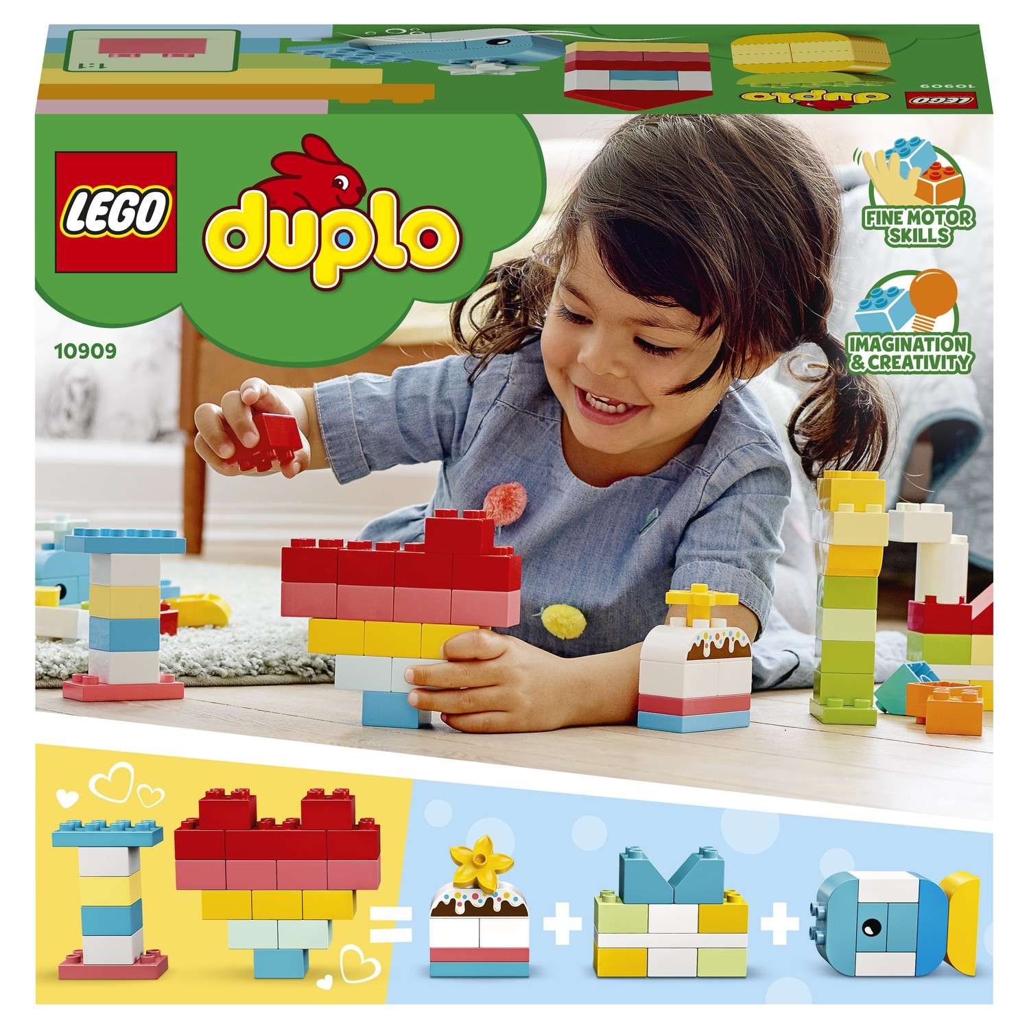 Конструктор LEGO DUPLO Шкатулка-сердечко блочный - фото 3