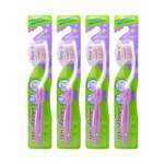 Зубная щетка классическая Dr. Clean 4 шт.