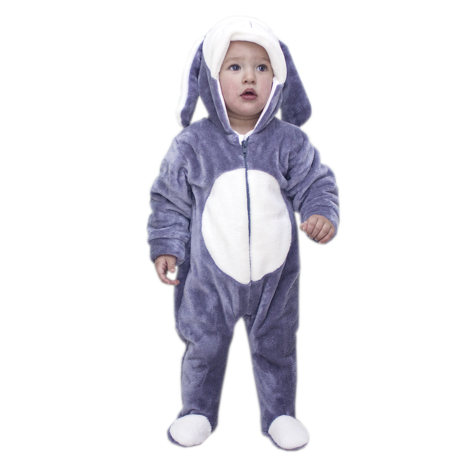 Комбинезон Осьминожка 620-86В серый - фото 2