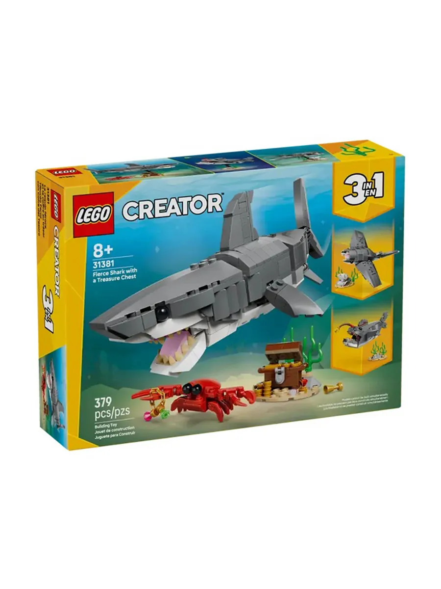 Конструктор LEGO Creator Злобная акула 379 дет. - фото 5