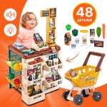 Игровой набор FAIRYMARY прилавок, тележки и корзинки, продукты, касса