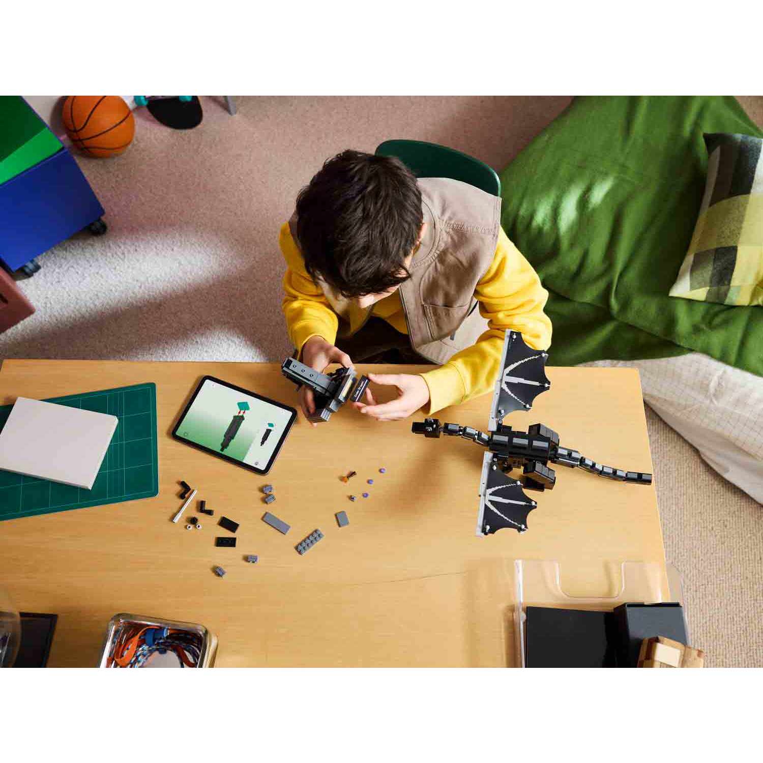 Конструктор LEGO Minecraft Эндер дракон 710 дет. - фото 10