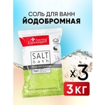 Соль для ванн Доктор Сольморей 3 шт.