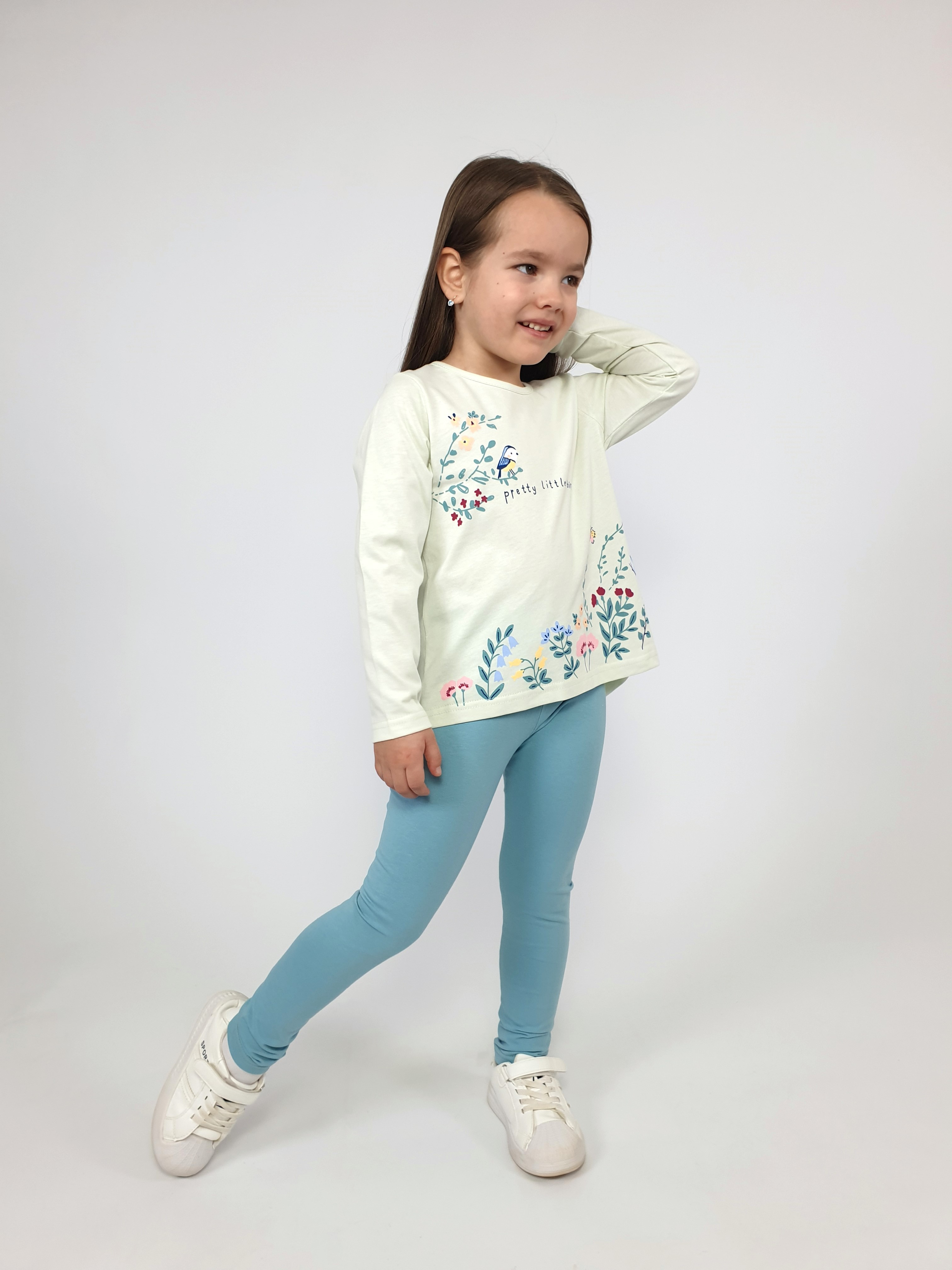 Лонгслив и леггинсы Luneva 022-04-3. - фото 2