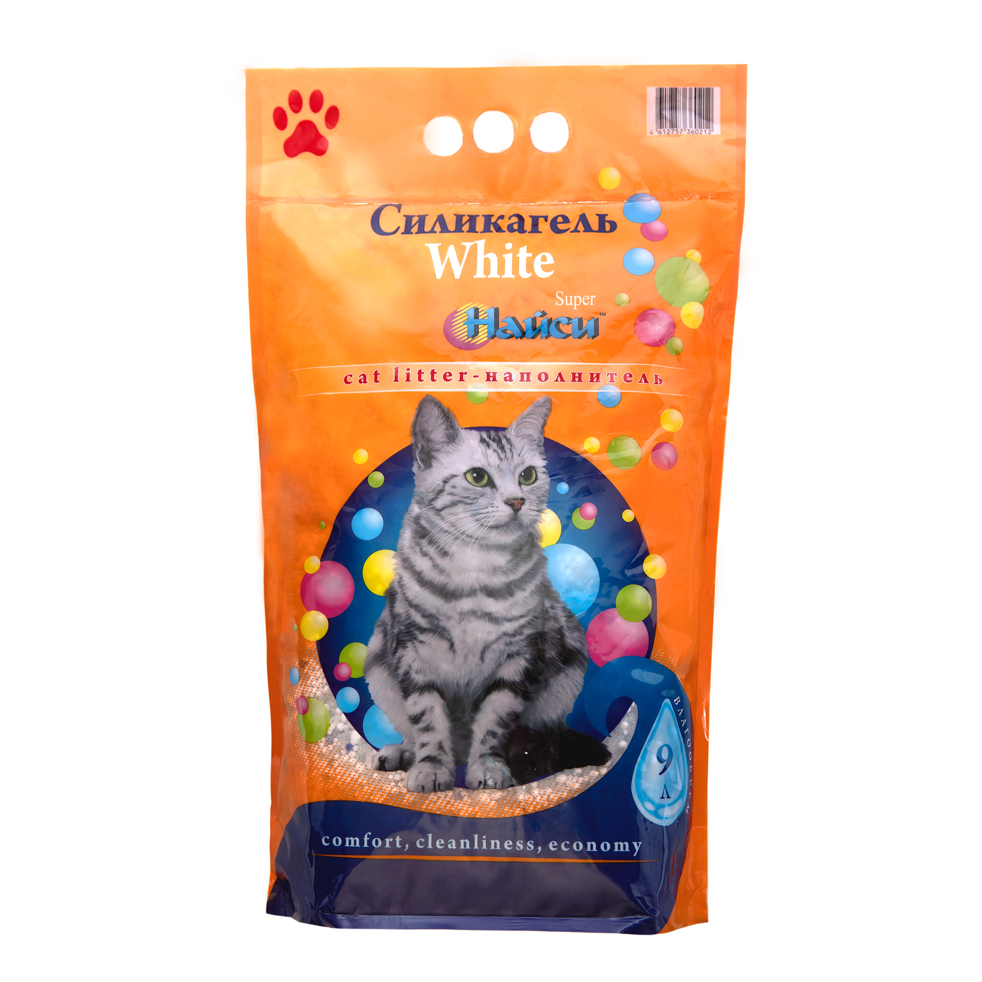Наполнитель Найси 9 л впитывающий, силикагелевый - фото 1