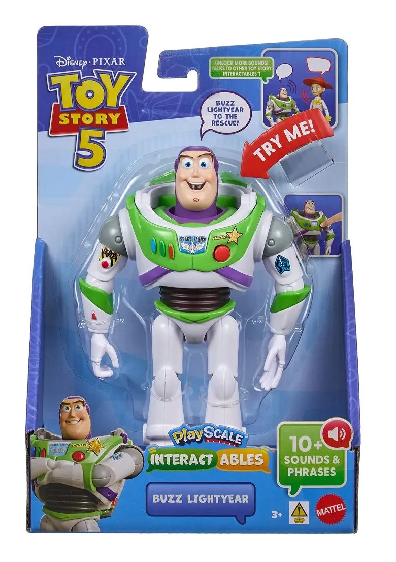 Фигурка Mattel Disney Toy Story История игрушек Базз со звуком - фото 1