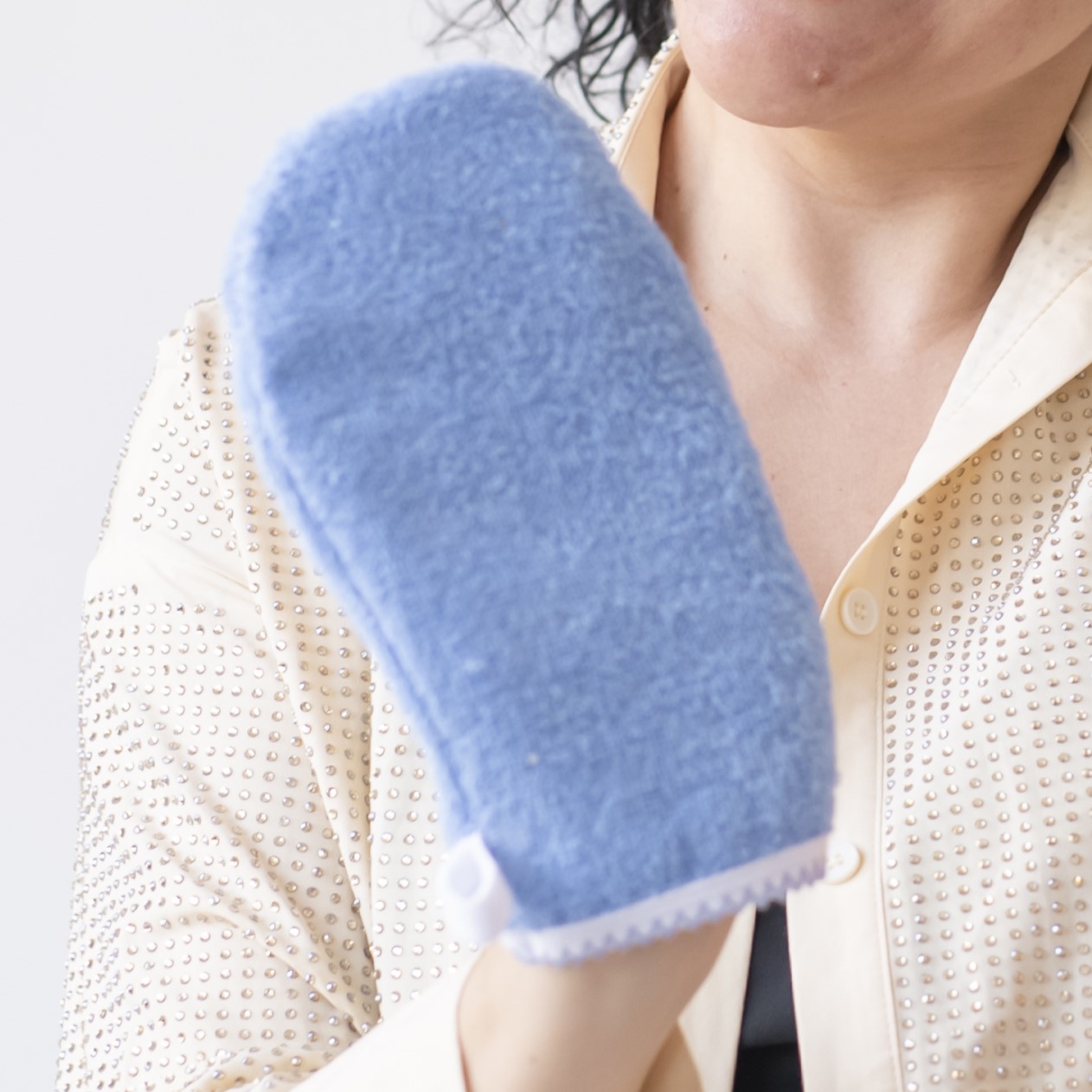 Рукавичка, мочалка Uviton махровая в ассортименте - фото 12