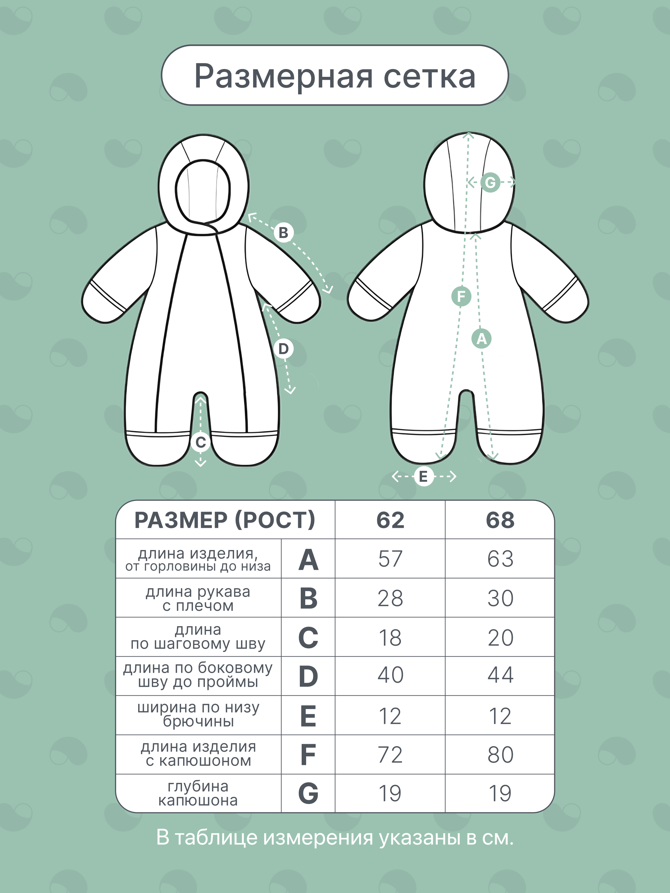 Комбинезон демисезонный MomKid Tiny-MT - фото 7