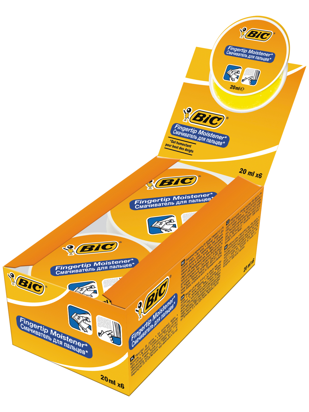 Набор канцелярский BIC Увлажнитель для пальцев - фото 1