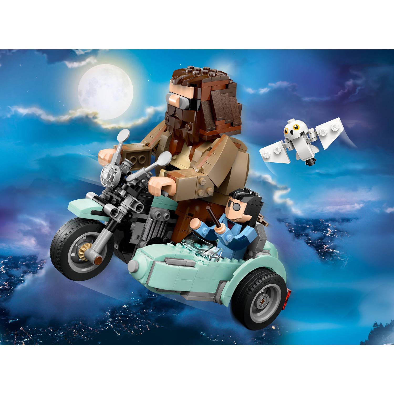 Конструктор LEGO Harry Potter Поездка Хагрида блочный - фото 7