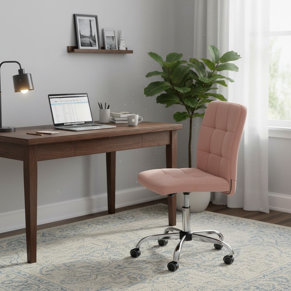 Компьютерное кресло TETCHAIR Фиеста велюр розовый - фото 1