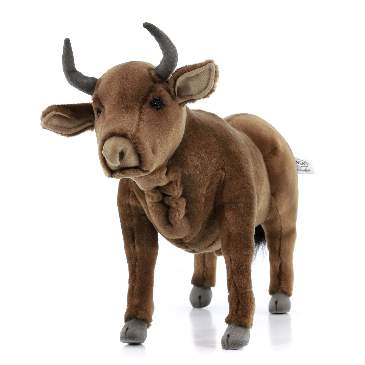 Мягкая игрушка HANSA бычок - фото 5