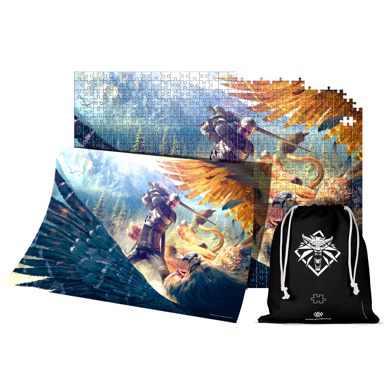 Пазл Good Loot The Witcher Griffin Fight классический - фото 2