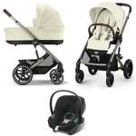 Коляска 3в1 Cybex Balios S Lux TPE бежевый