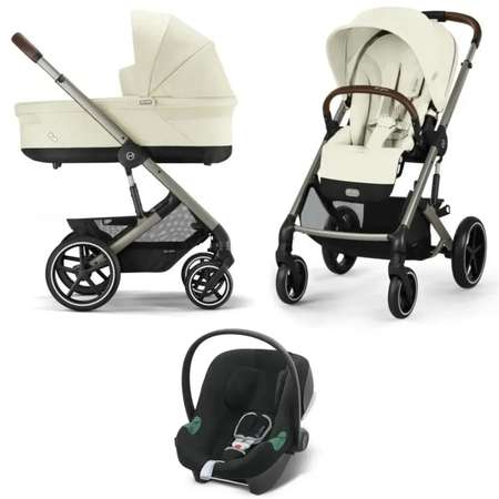 Коляска 3в1 Cybex Balios S Lux TPE бежевый