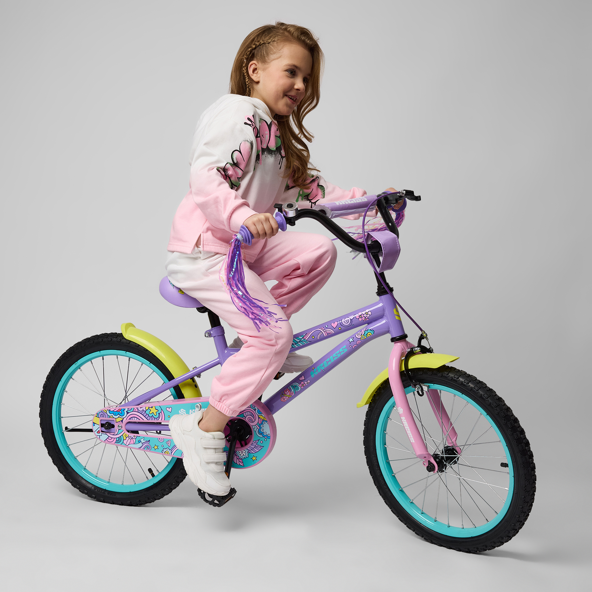 Двухколесный велосипед Kreiss 18 дюймов - фото 16