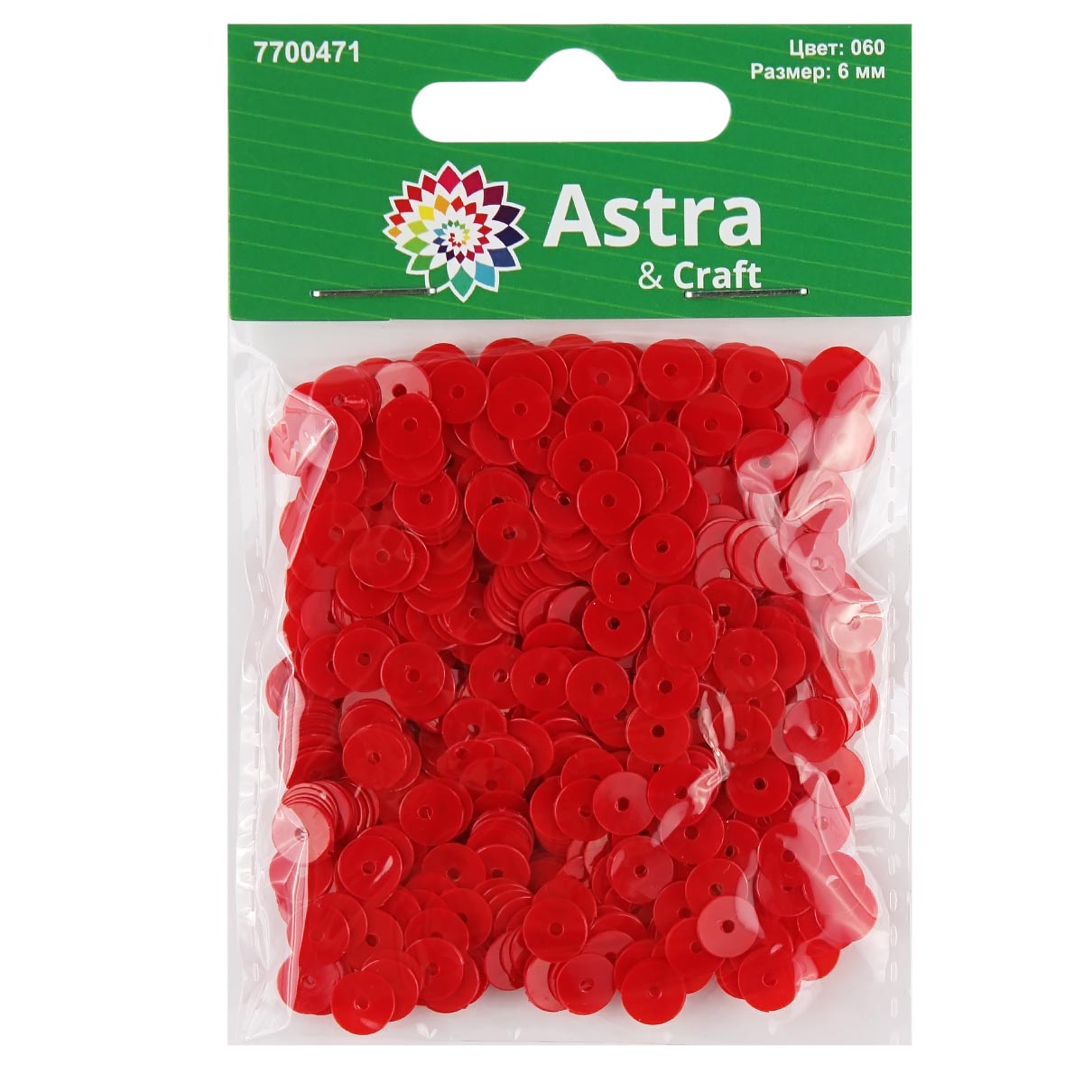 Набор для творчества Astra Craft бисер Пайетки - фото 4