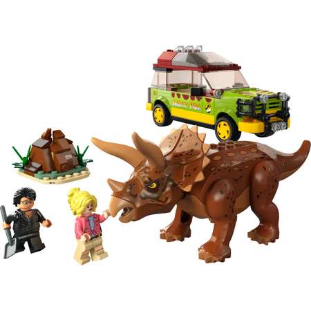 Конструктор LEGO Jurassic World Triceratops Research блочный