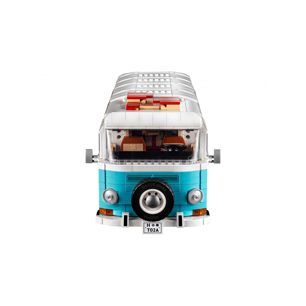 Конструктор LEGO Icons Фургон Volkswagen T2 Camper 1677 дет. - фото 3