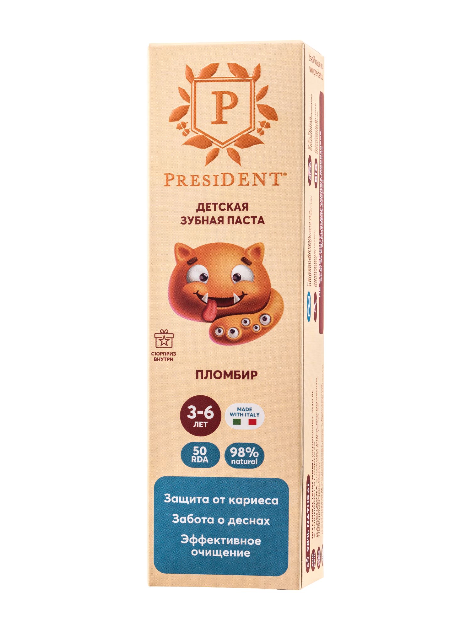 Зубная паста President десерт - фото 2