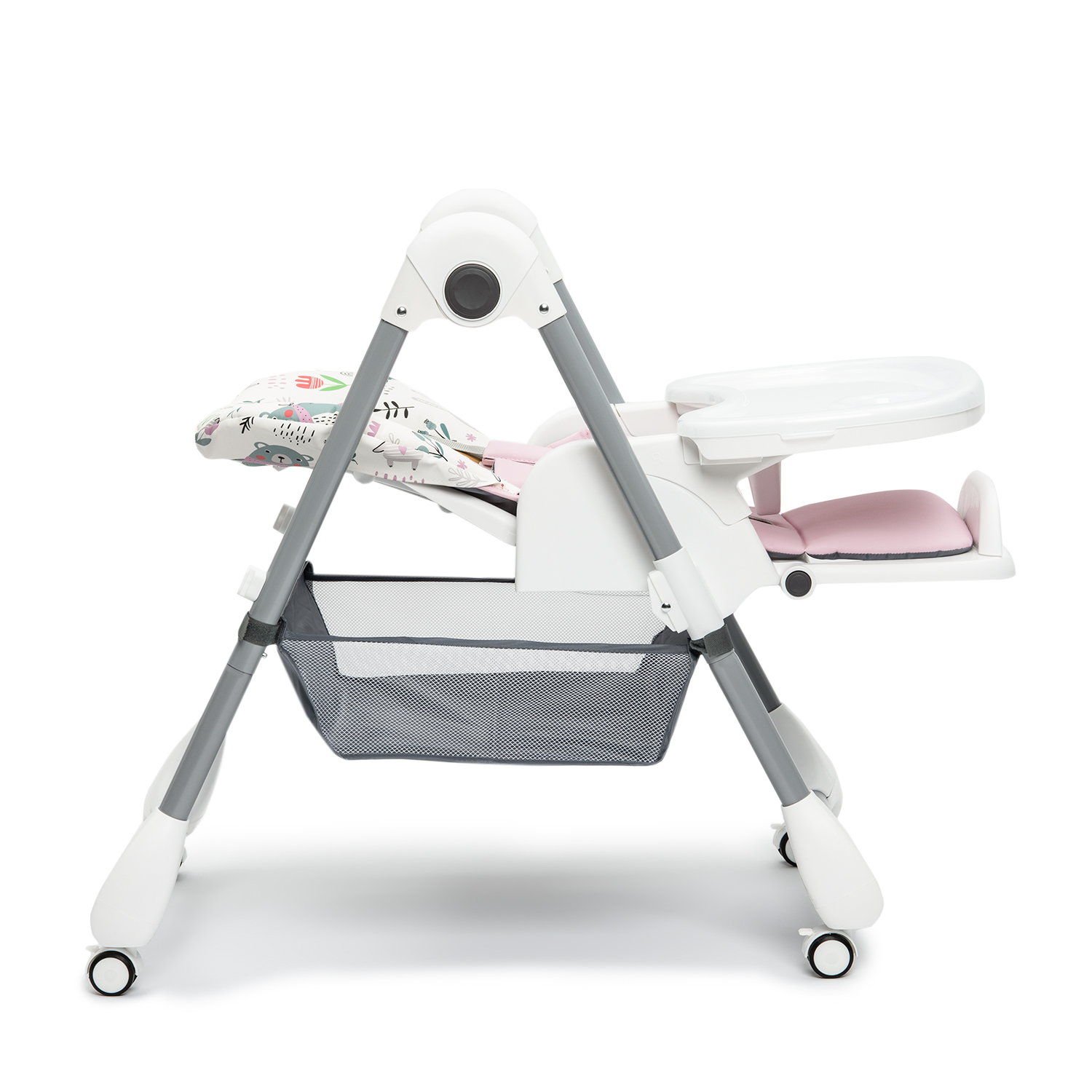 Стульчик для кормления BabyGo Pretty Friends New розовый - фото 14