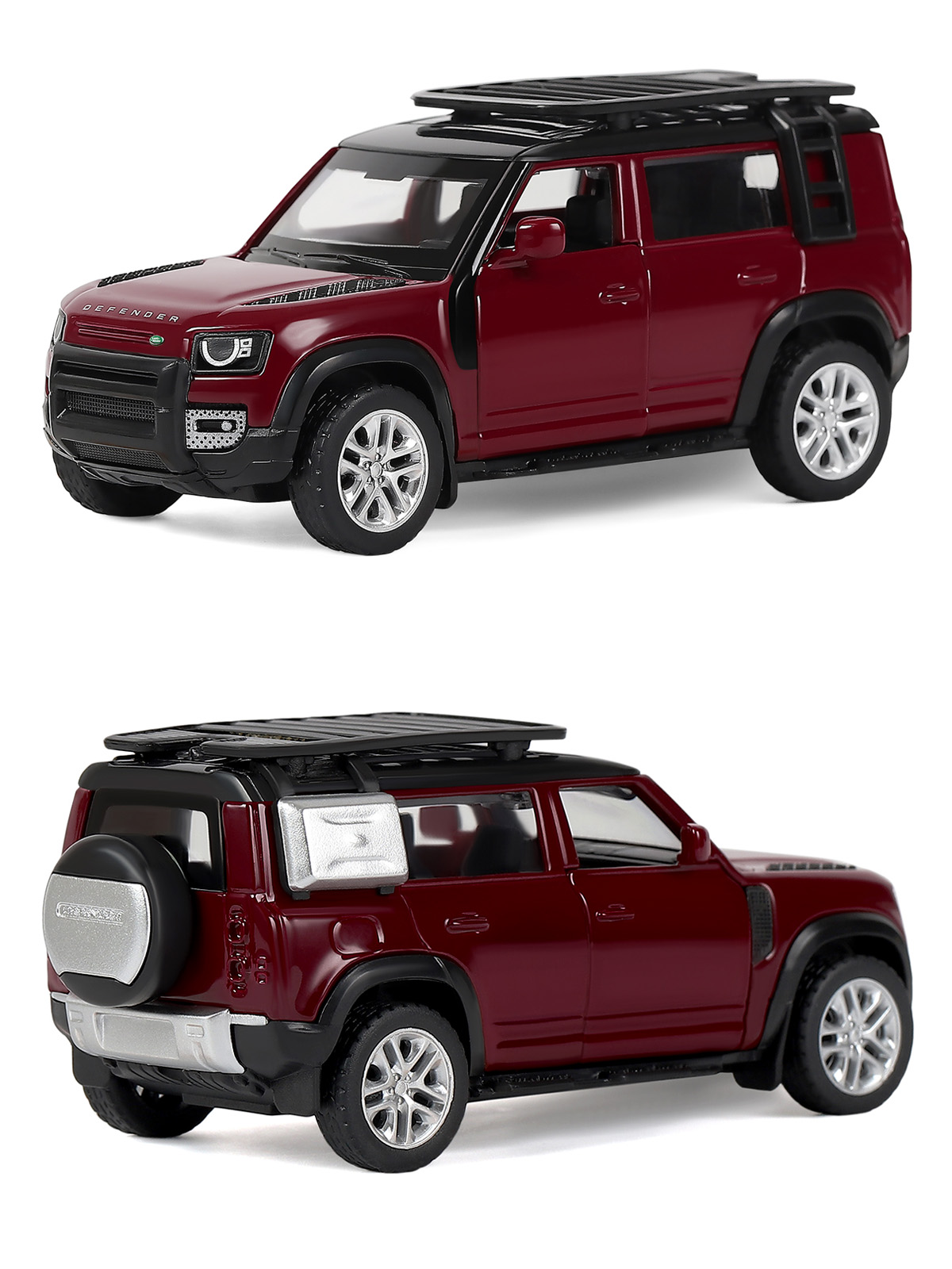 Внедорожник АВТОпанорама Land Rover Defender 110 1:43 JB1251476 - фото 10