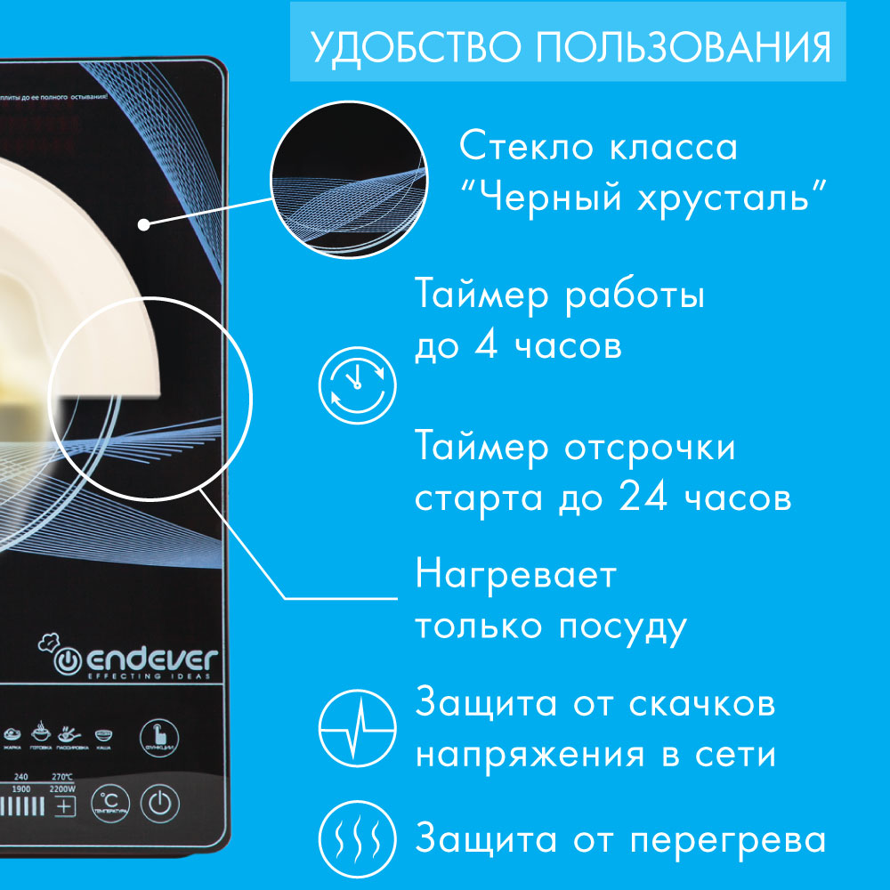 Плита ENDEVER Skyline IP-32 - фото 4