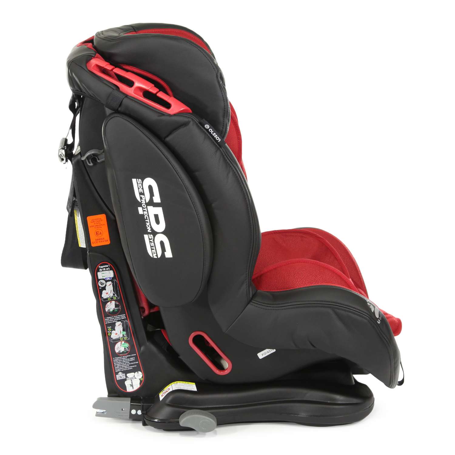 Автокресло Olsson VoyagerFix Red Isofix 1/2/3 (9-36 кг) - фото 12