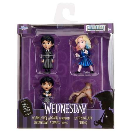 Фигурка Jada Toys Wednesday 4штуки Уэнсдэй