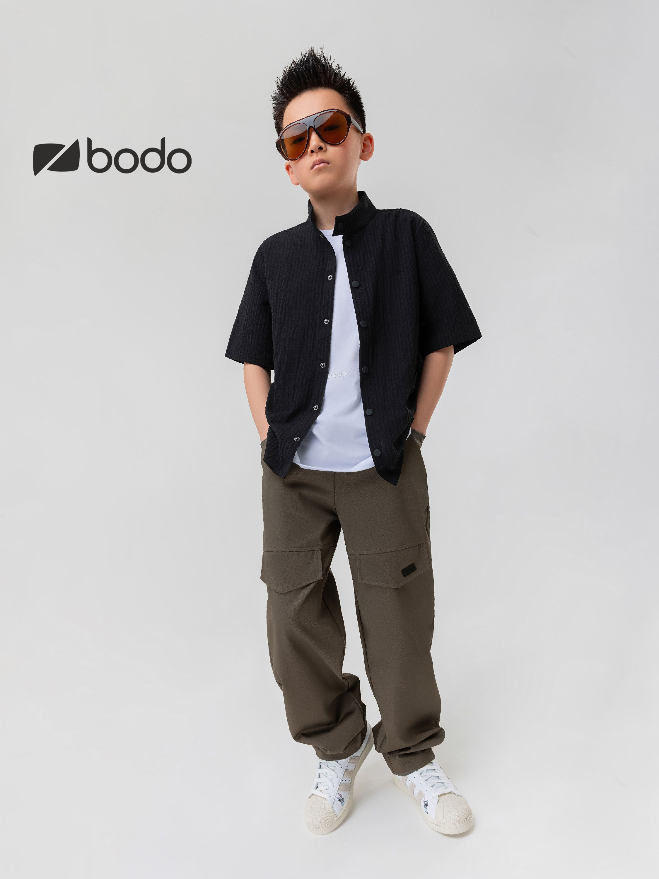 Брюки Bodo 37-87MU_хаки - фото 3