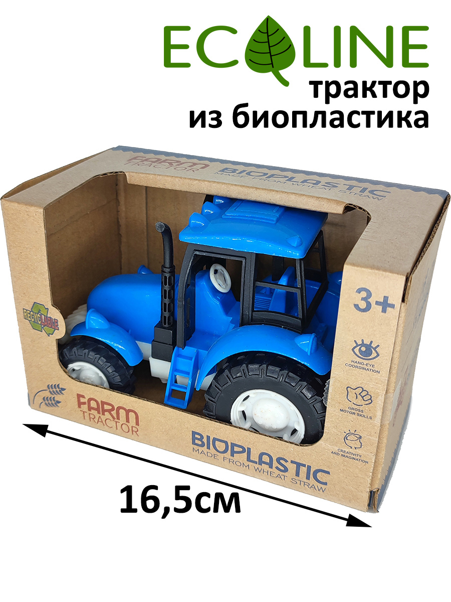 Трактор DYVOMIR 323-80-Blue - фото 2