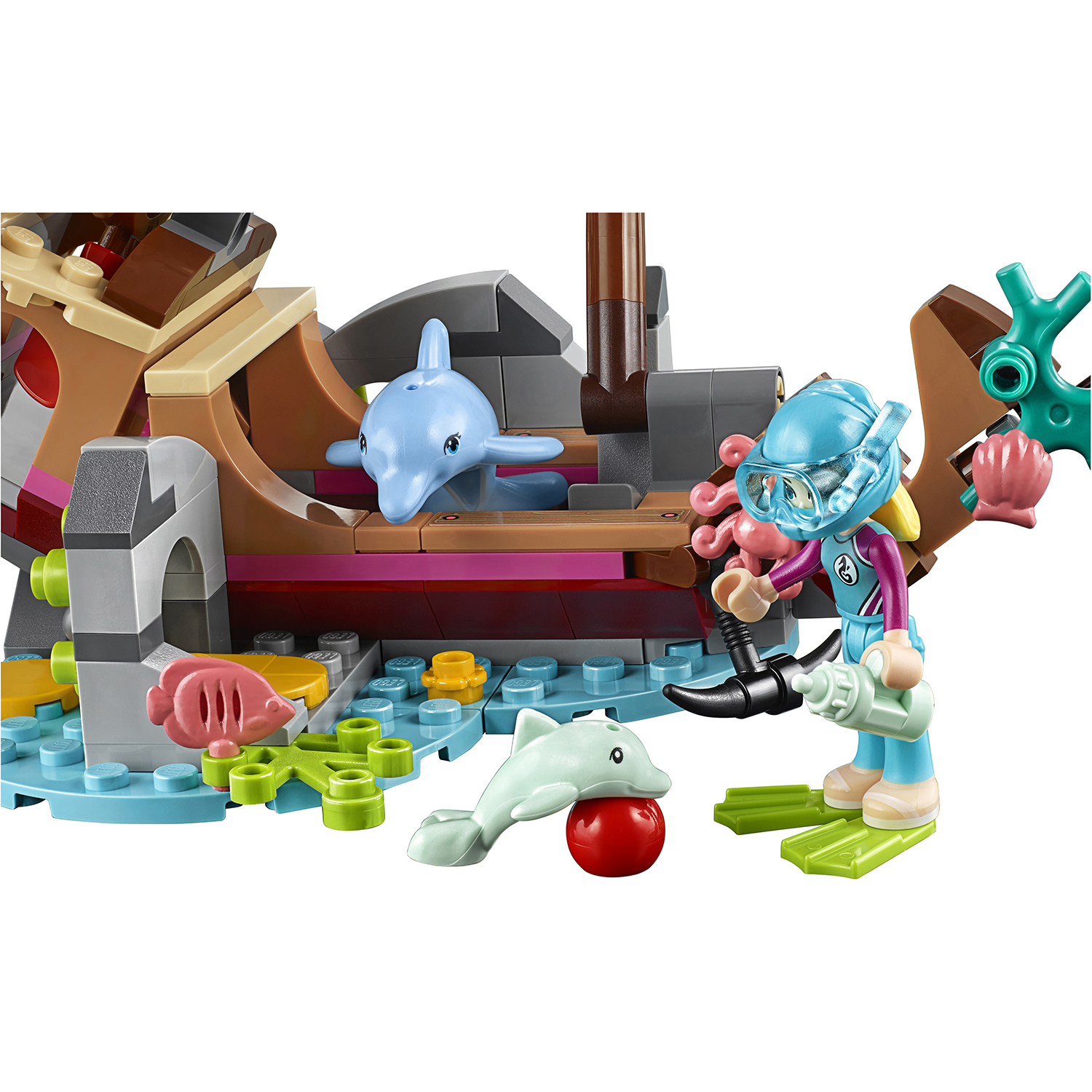 Конструктор LEGO Friends Спасение дельфинов блочный - фото 12