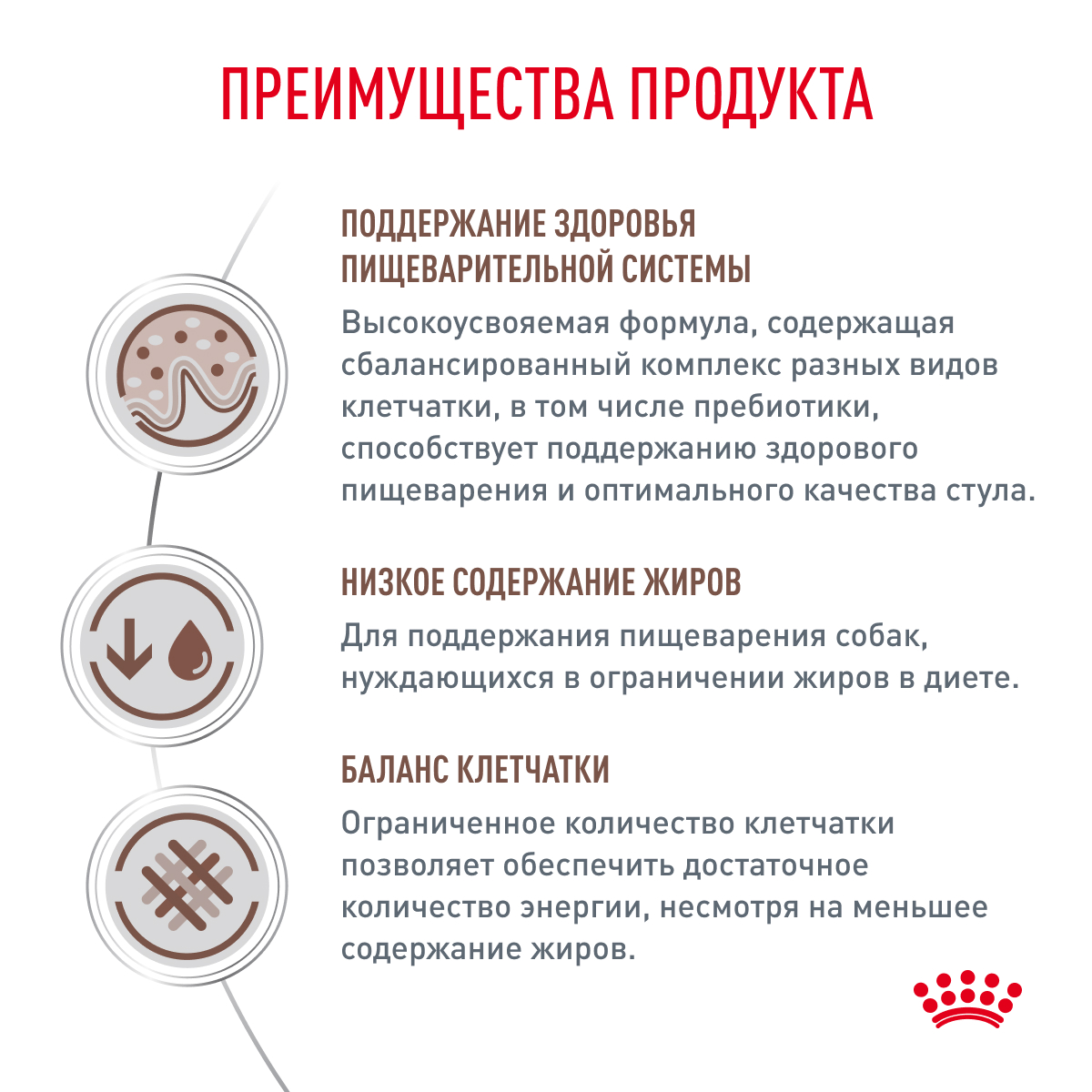 Корм для собак ROYAL CANIN Gastrointestinal low fat мелких пород 1кг - фото 3