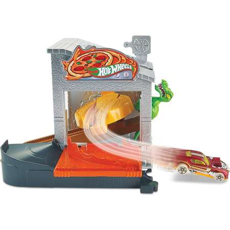 Трек Hot Wheels Подбрасывание пиццы