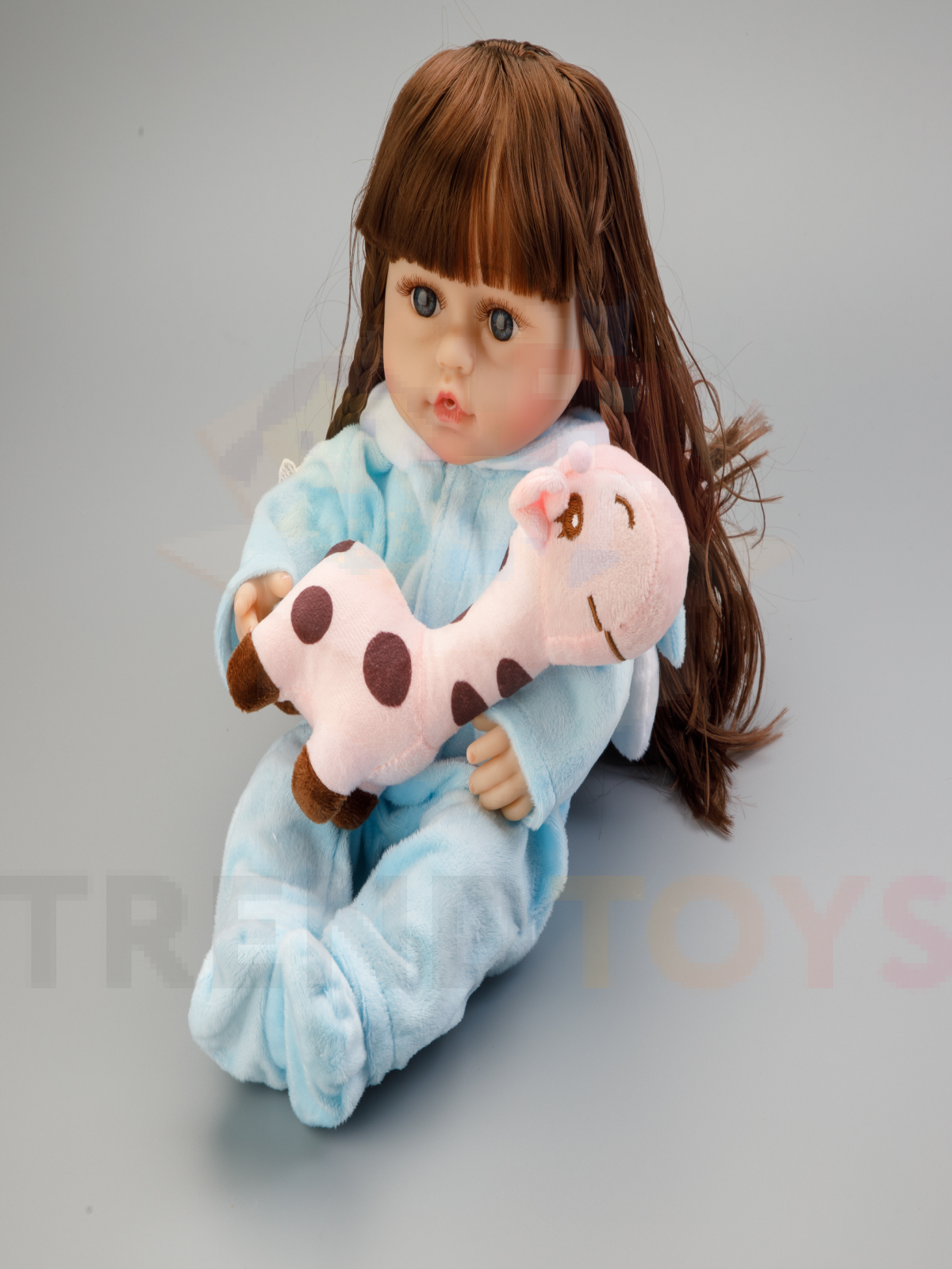 Кукла пупс TrendToys с аксессуарами высота 38 см DNT100 - фото 11