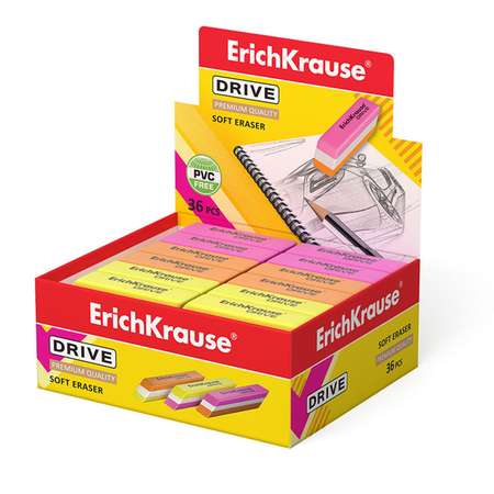 Ластик ErichKrause в ассортименте