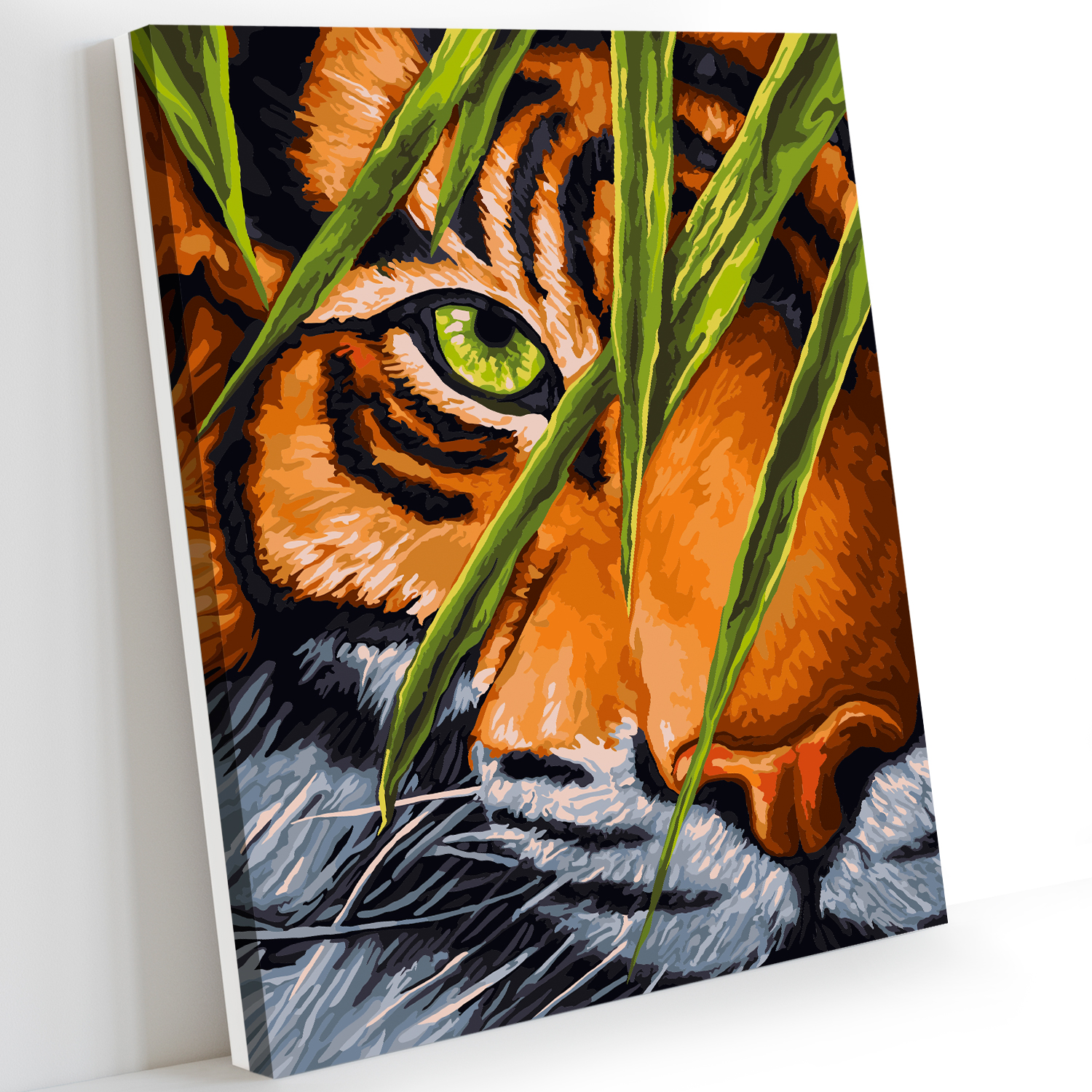Картина по номерам Art on Canvas Тигриный глаз в ассортименте - фото 9