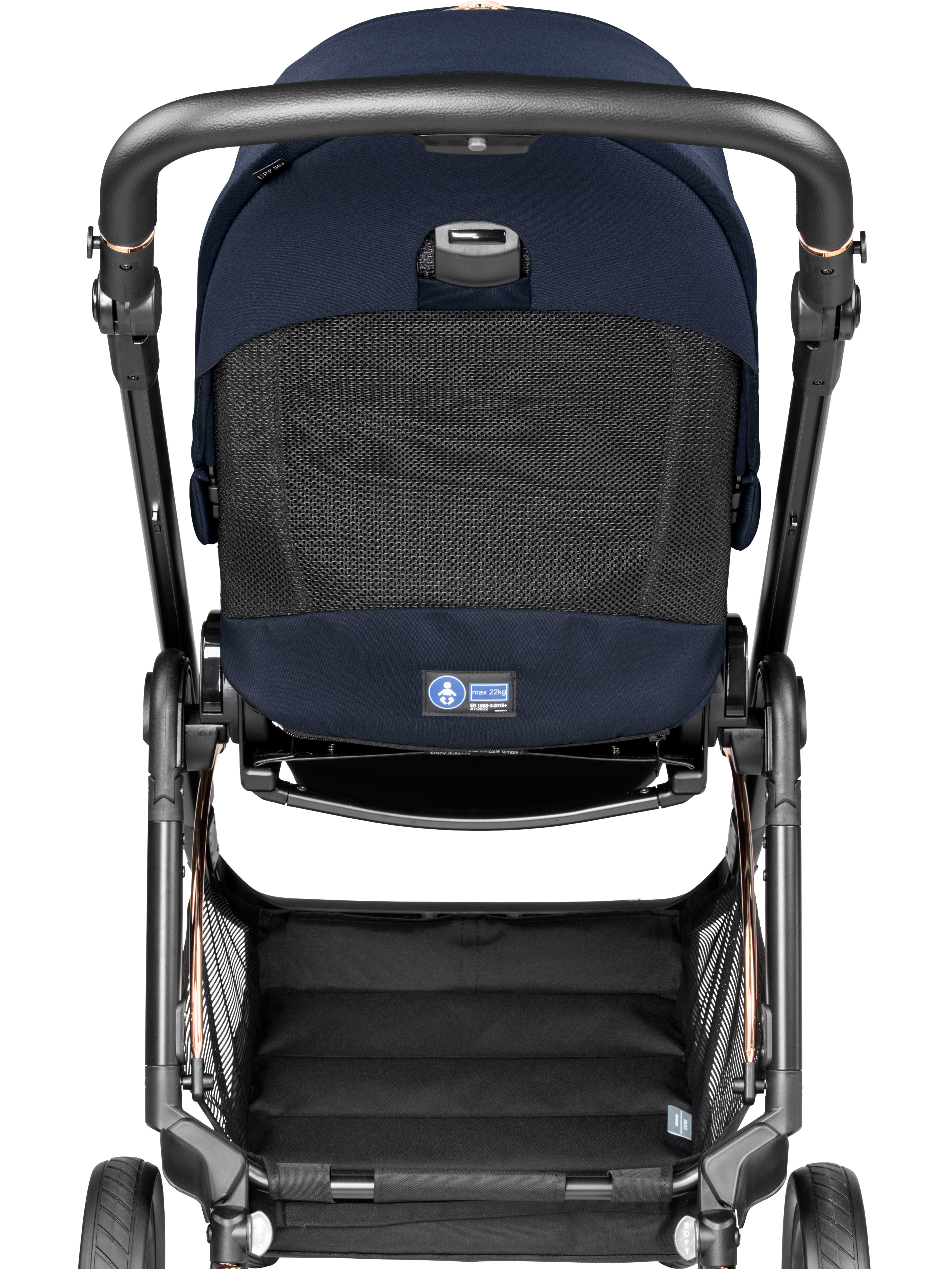 Коляска прогулочная Peg-Perego Veloce TC синий - фото 6