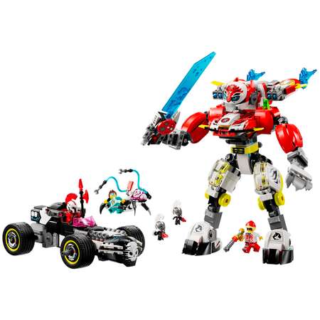 Конструктор LEGO DREAMZzz Робот-тигр Купера блочный