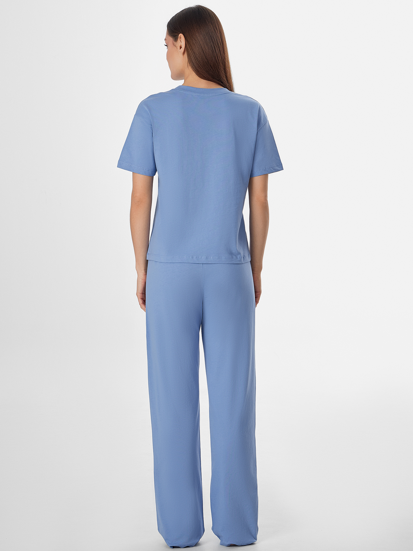 Пижама Mark Formelle (Марк Формэль) 592635/синий +печать1 - фото 2