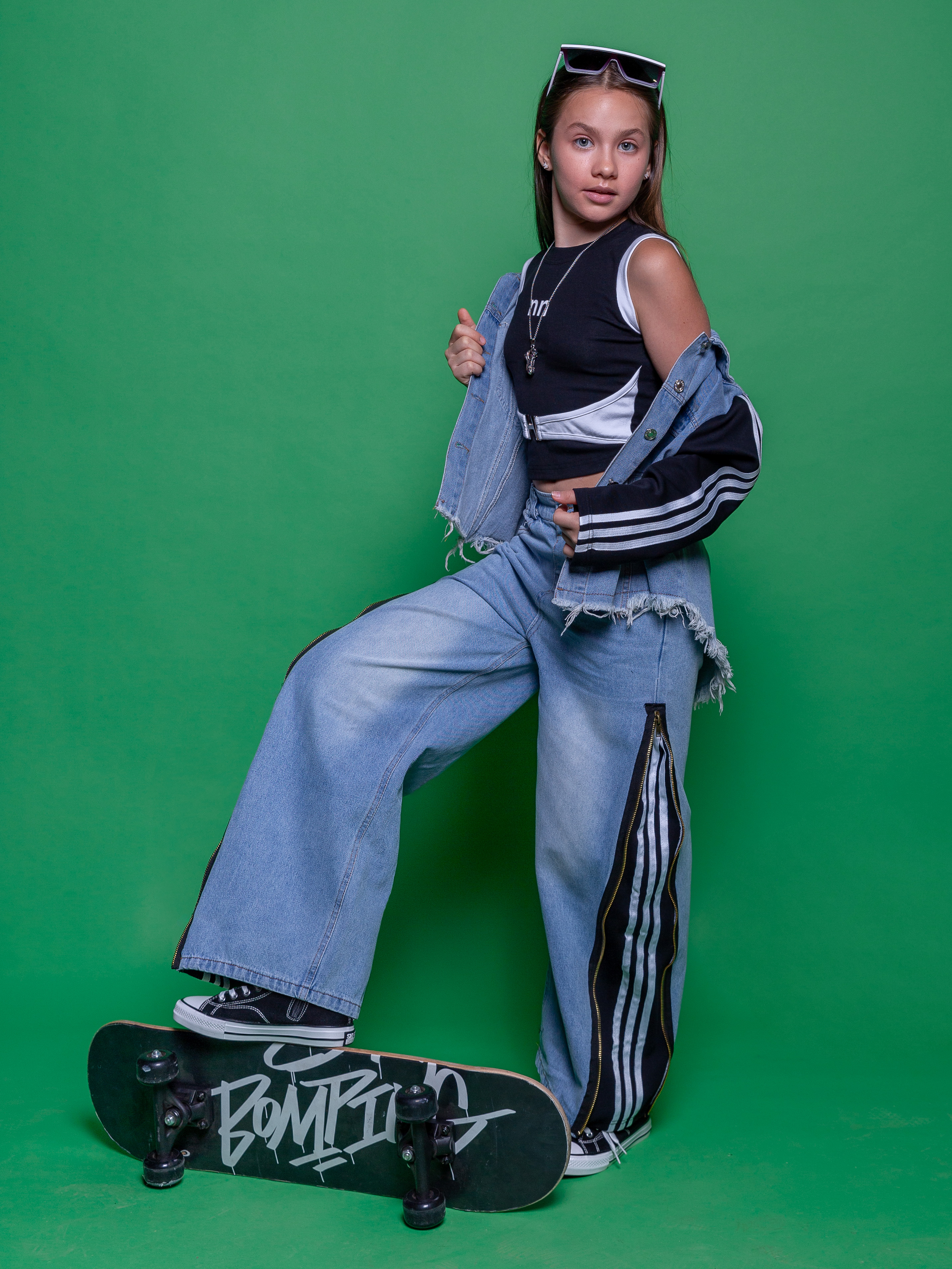 Джинсовая куртка и джинсы Tioka 348287161 - фото 3