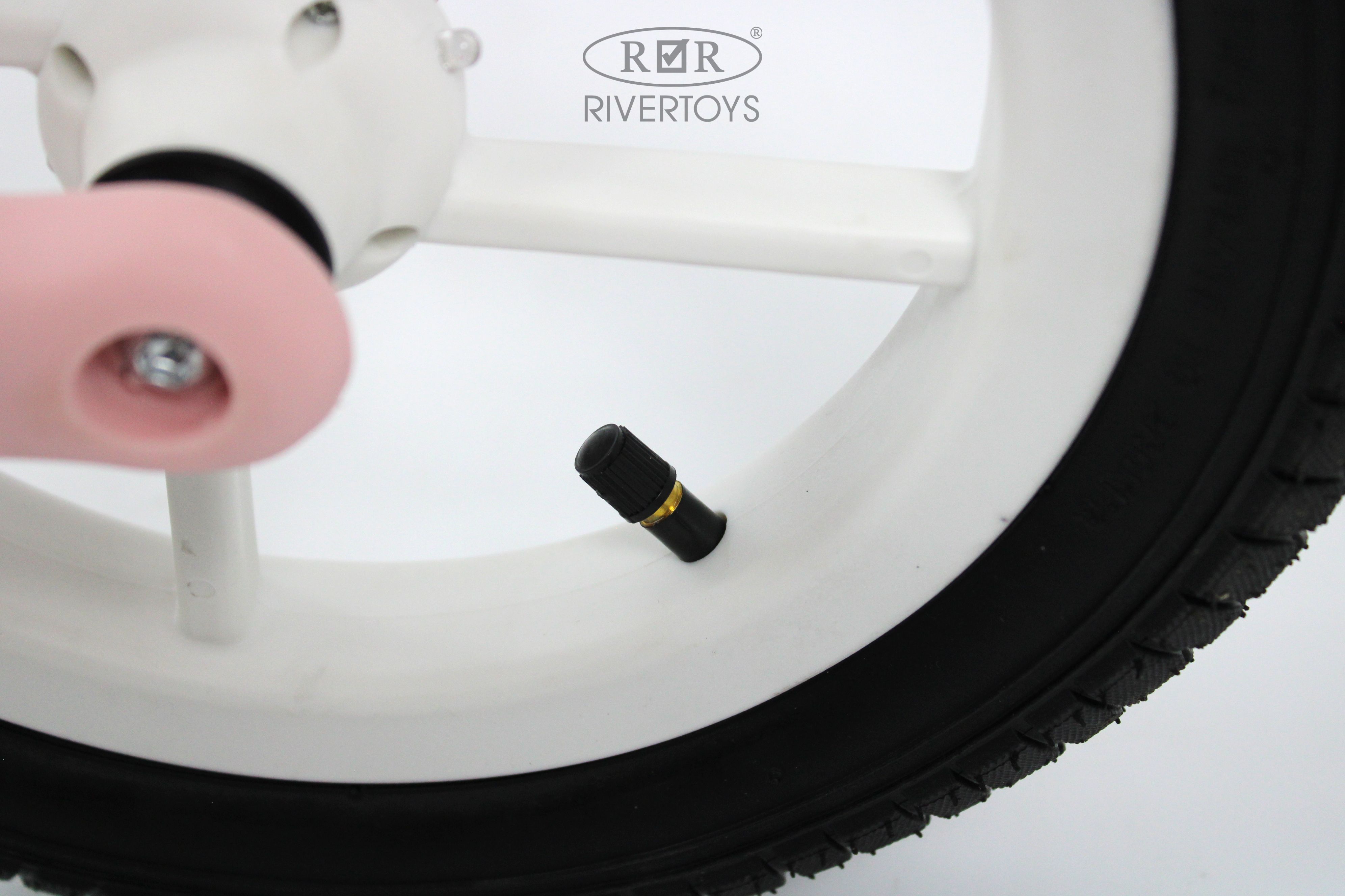 Двухколесный беговел RIVERTOYS 12 дюймов - фото 8