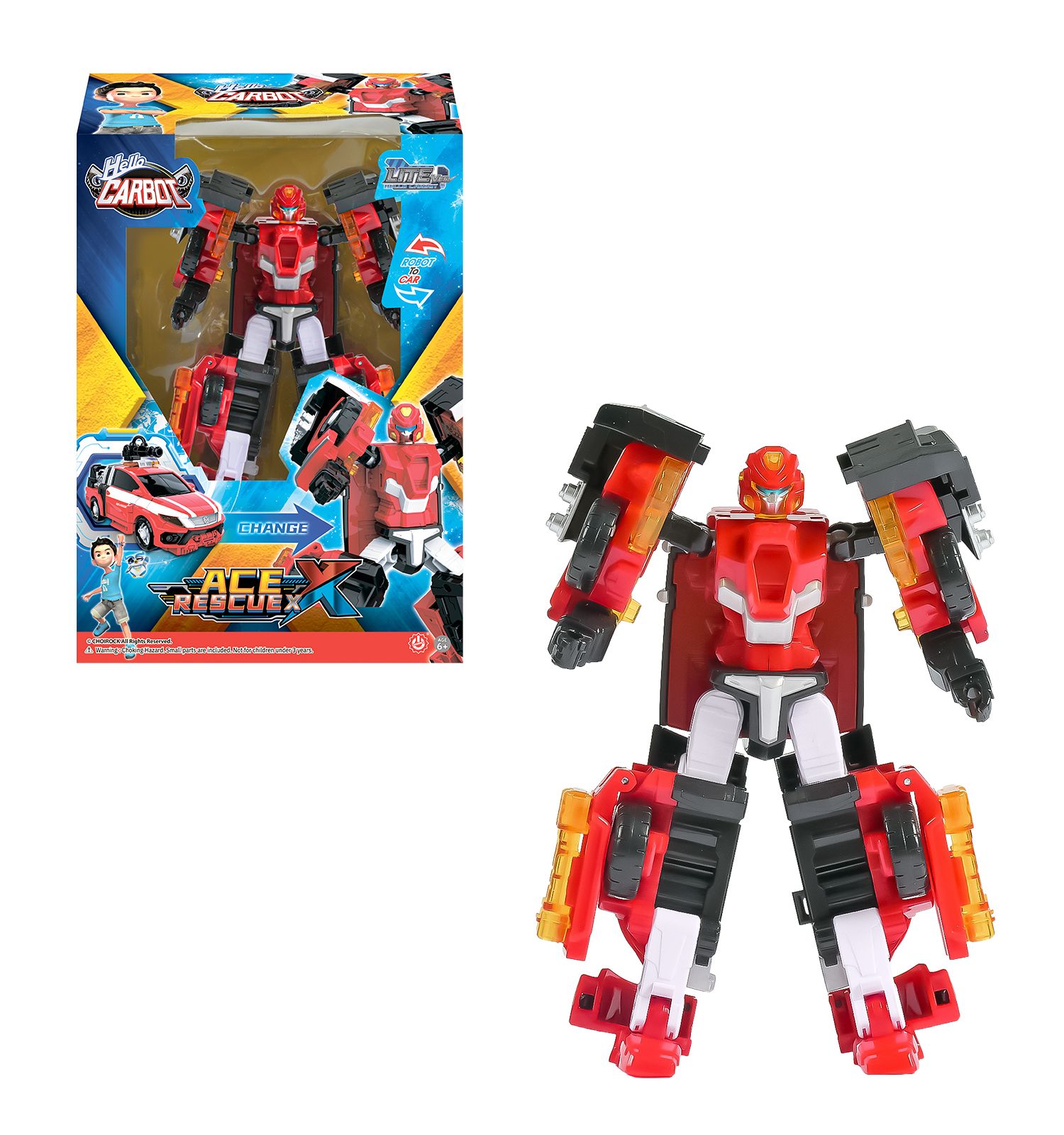 Фигурка Hello Carbot Ace Rescue X мини - фото 1