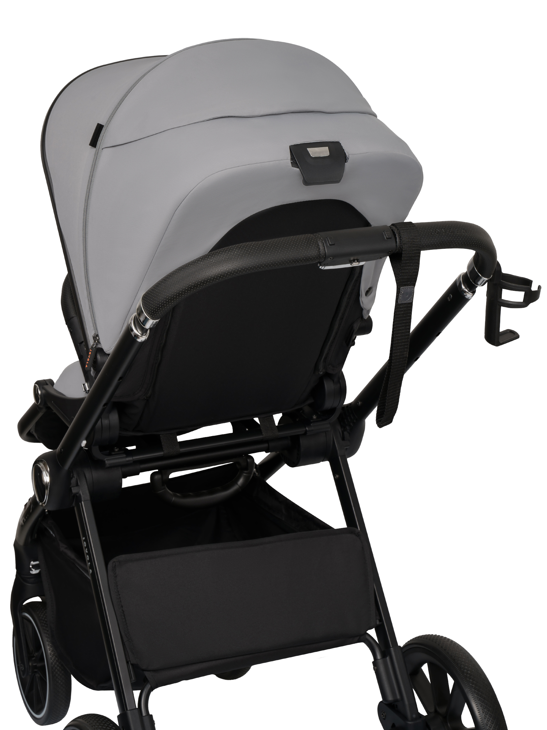 Коляска прогулочная JOVOLA Pepper всесезонная серебряный - фото 21
