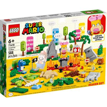 Конструктор LEGO Super Mario Creativity Toolbox Maker Set блочный