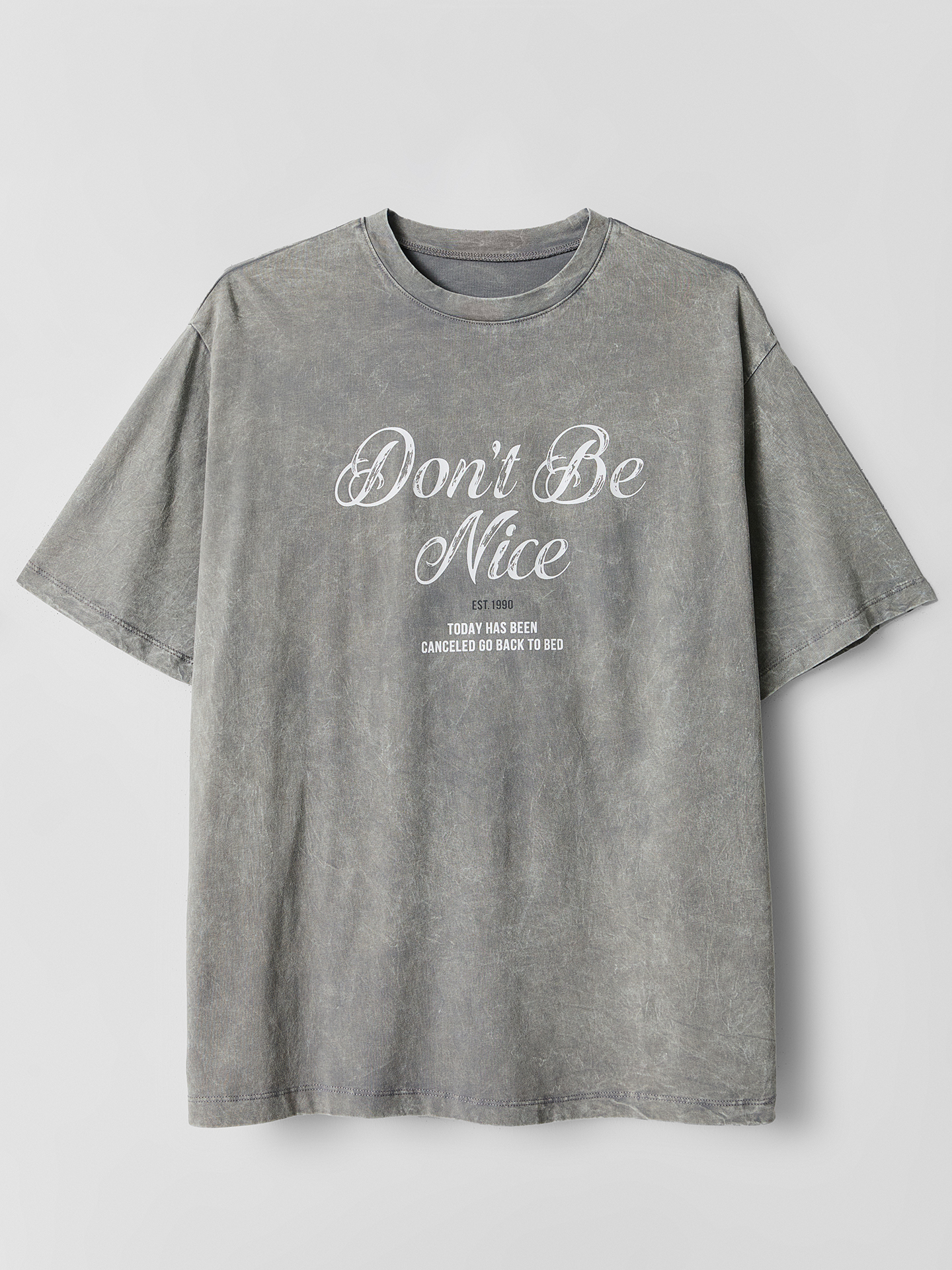 Пижама Mark Formelle (Марк Формэль) 592596-1/ACID WASH серый +печать1 - фото 5