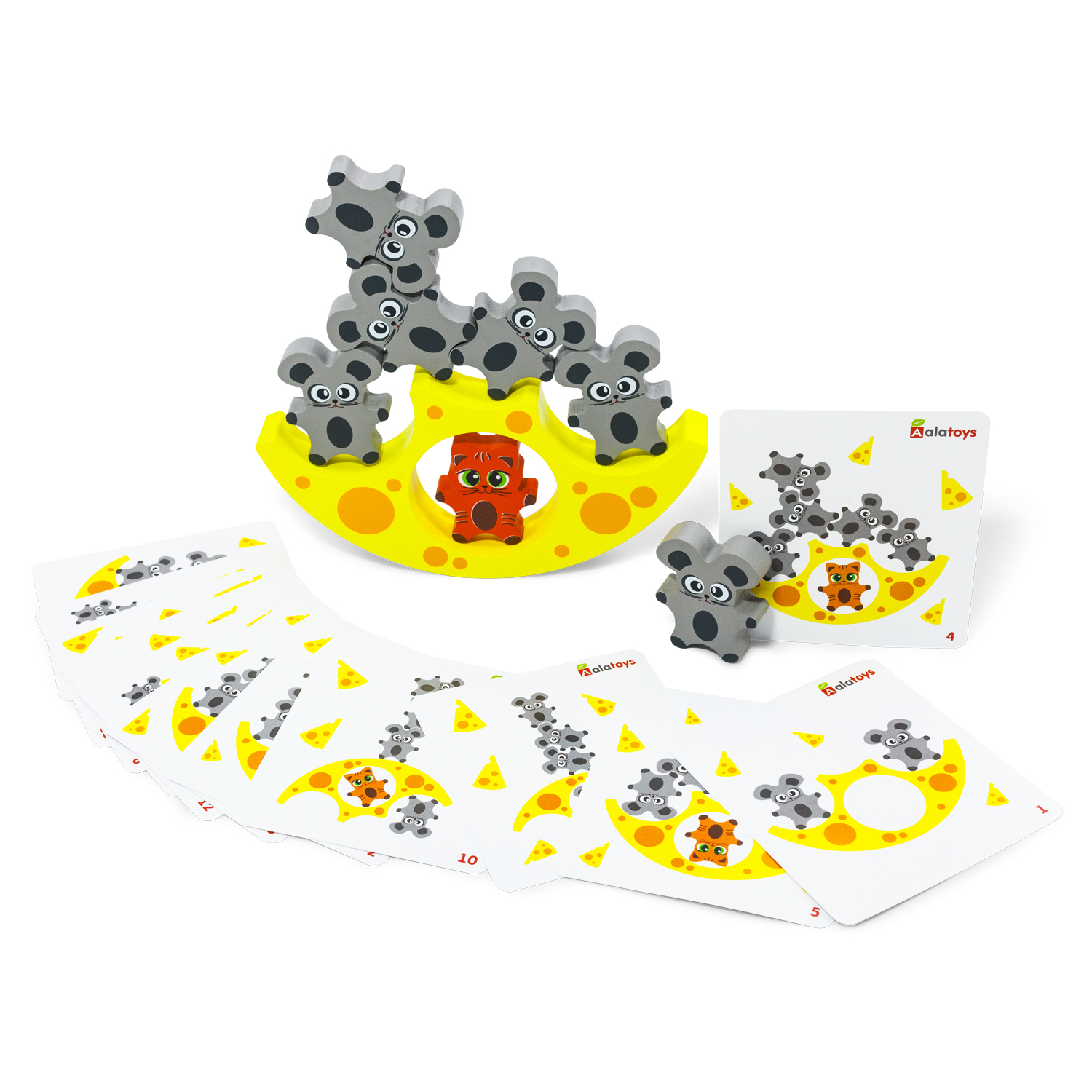 Игрушка Alatoys сортер Кошки-Мышки в ассортименте - фото 15