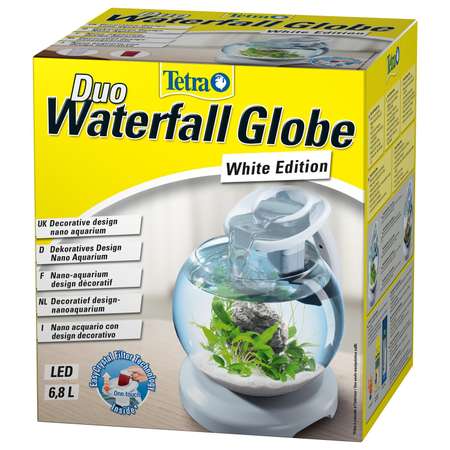 Комплекс аквариумный Tetra Cascade Globe Duo Waterfall 6.8л Белый